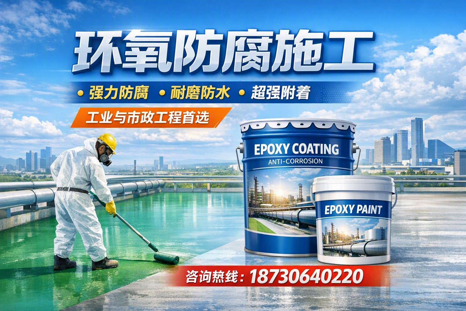 在 肇庆 进行环氧防腐施工的注意事项